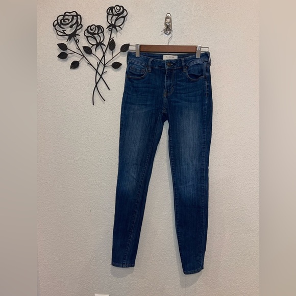 PacSun Mid-Rise Skinniest Blue Jeans Stretch Size 24 - Picture 2 of 6